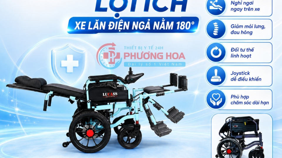 Tính năng ngả nằm 180 độ mang lại lợi ích gì?